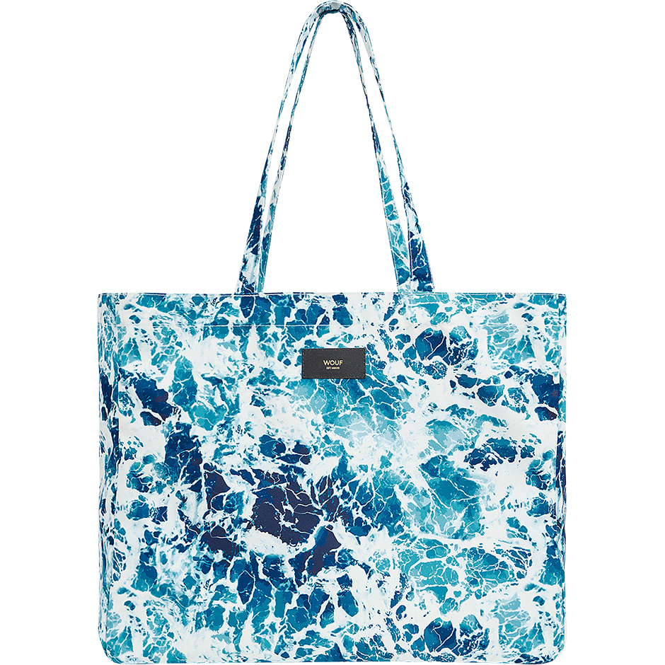 Waves Large Tote Bag