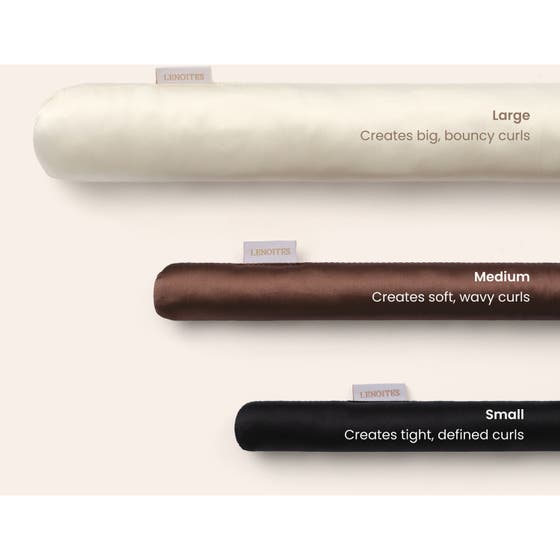 Heatless Curls in Mulberry Silk Small