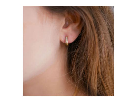Dagny Hoops Earring