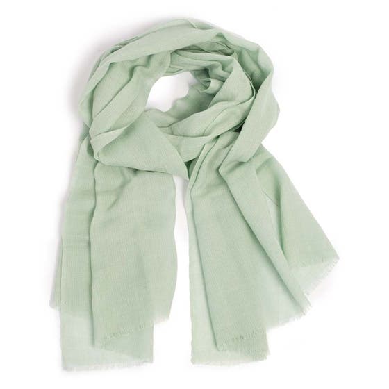 100% Merino Scarves Dusty Mint