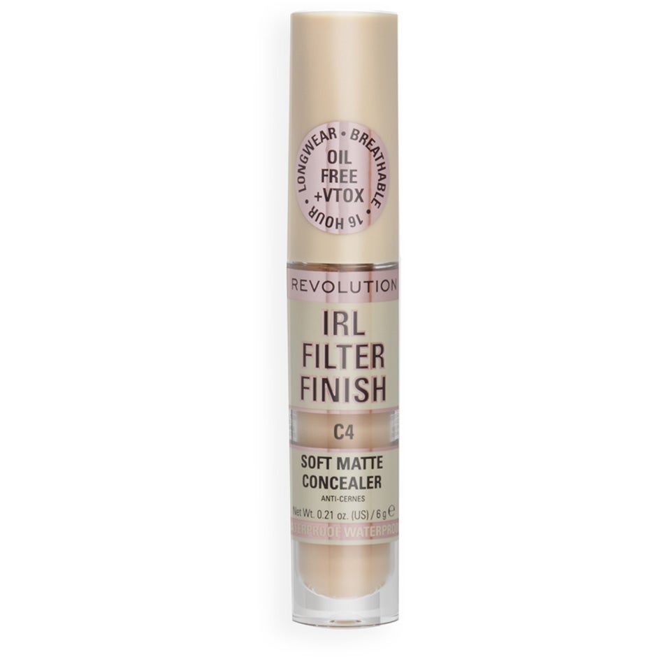 Makeup Revolution IRL Filter Finish Concealer C4 - 6 g
