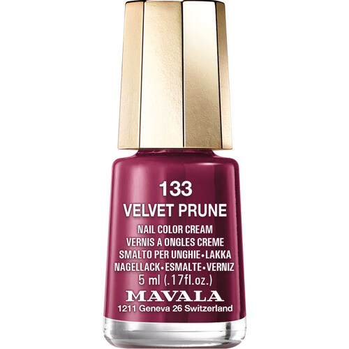 Mavala Nail Color Cream, 133 Velvet Prune