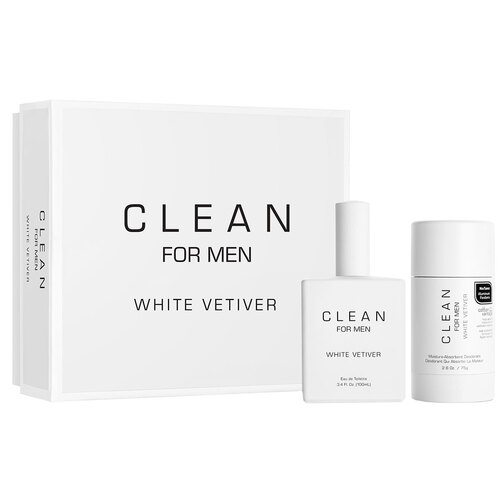 Clean For Men White Vetiver Gift Set