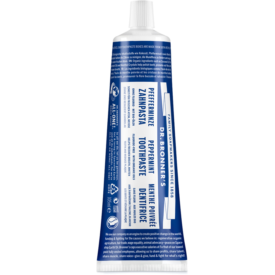 Dr-Bronner's Toothpaste Peppermint 140 g