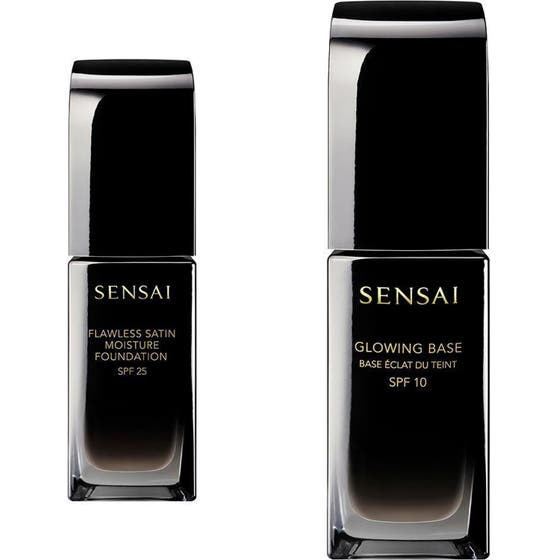 Honey Glow Foundation Set (Honey Beige Foundation + Glowing Base)
