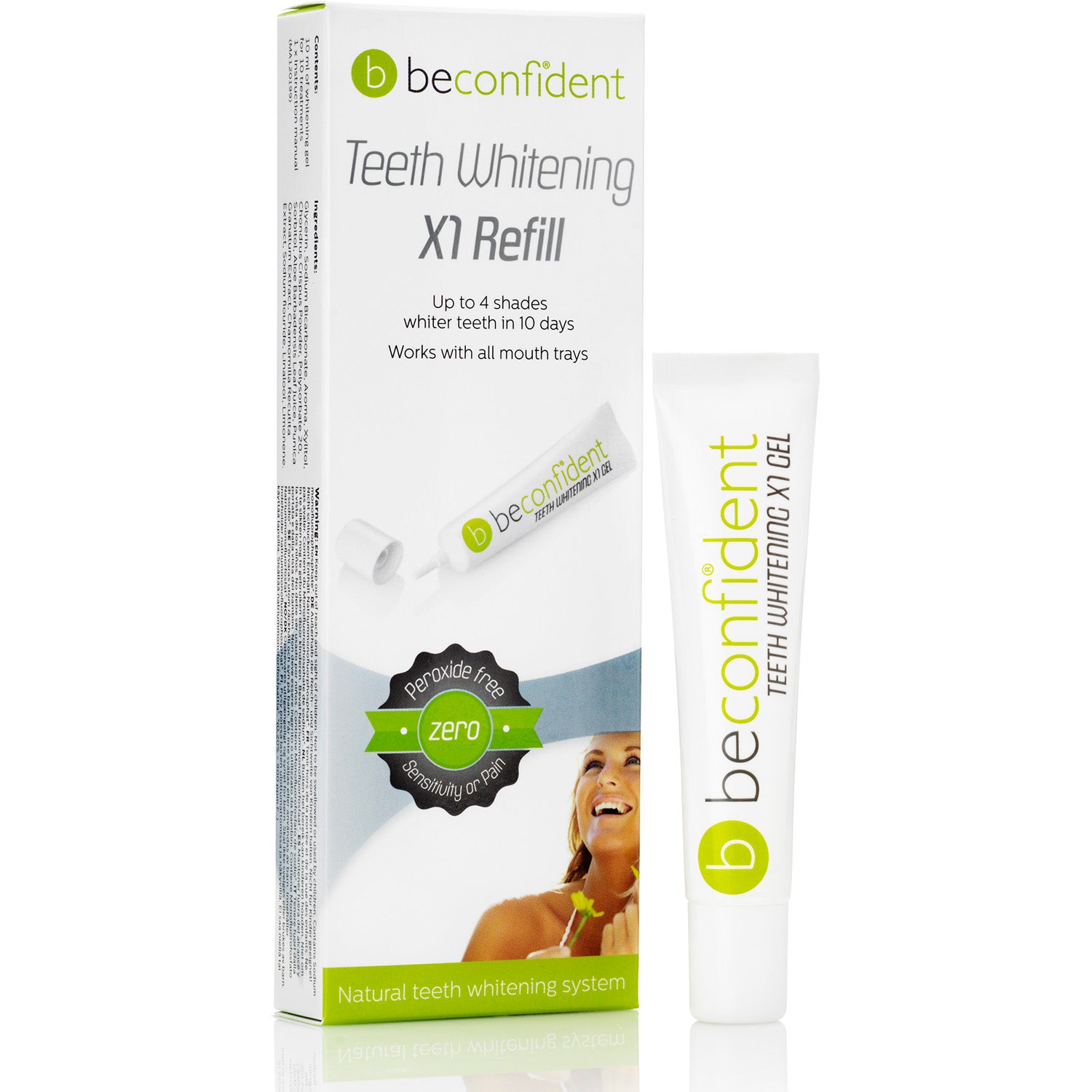 Beconfident Beconfident Teeth Whitening X1 Refill 10 ml parfym
