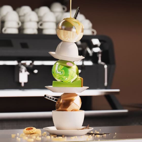 Be Delicious Café Pistachio Latte