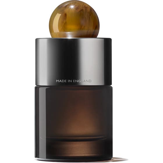 Molton Brown Tobacco Absolute Eau de Parfum 100 ml i mörk glasflaska med marmorerad detalj och ask