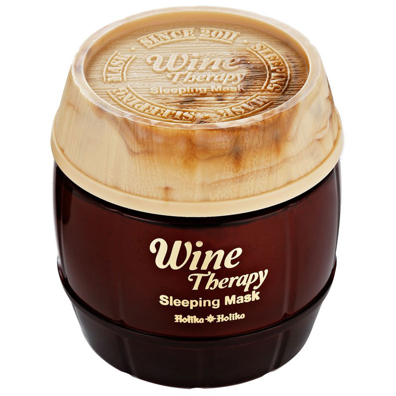 Wine Therapy Sleeping Mask, Red Wine, 120 ml Holika Holika K-Beauty