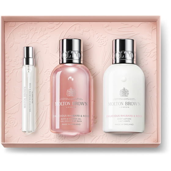 Gift Set Travel Delicious Rhubarb & Rose