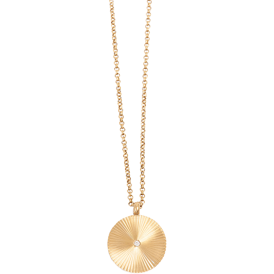 Steel Necklace Steel Gold