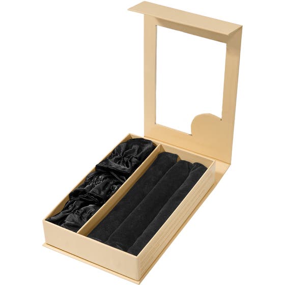 Heatless Curling Rods with Caps 3-Pack Set