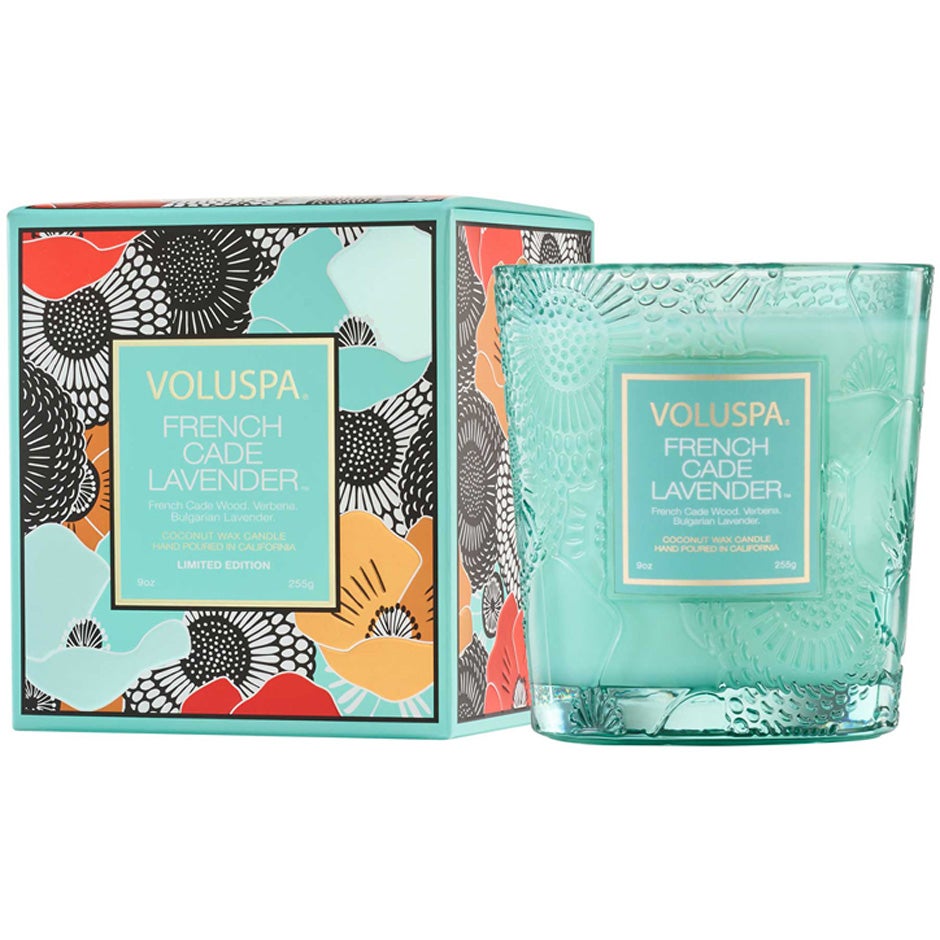 Voluspa Anniversary Classic Boxed Candle French Cade & Lavender - 255 g