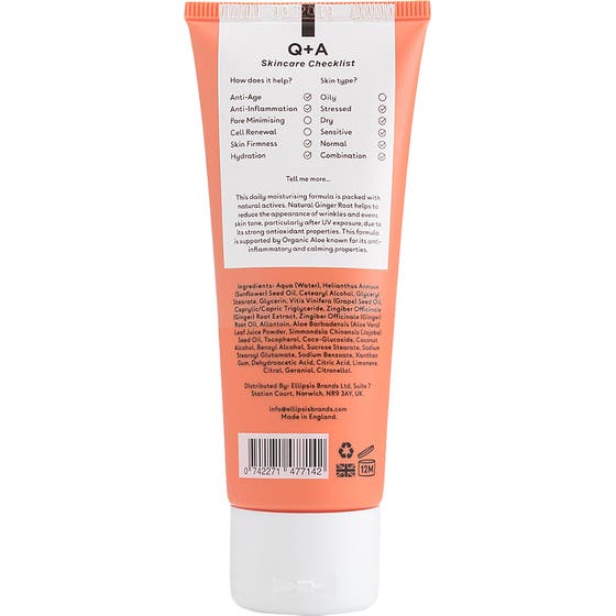 Ginger Root Daily Moisturiser