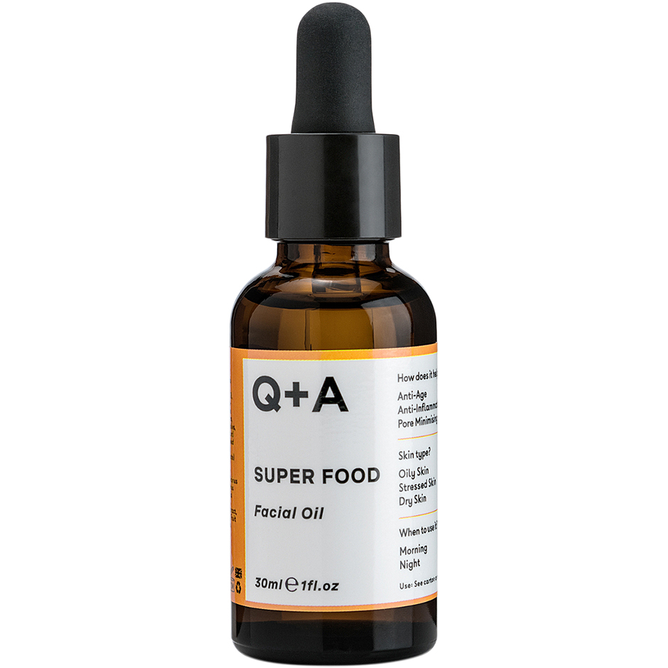 Super Food Facial Oil, 30 ml Q+A Ansiktsolja