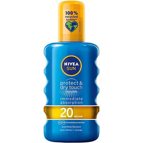 Nivea Protect & Dry Touch Sun Spray  SPF 20