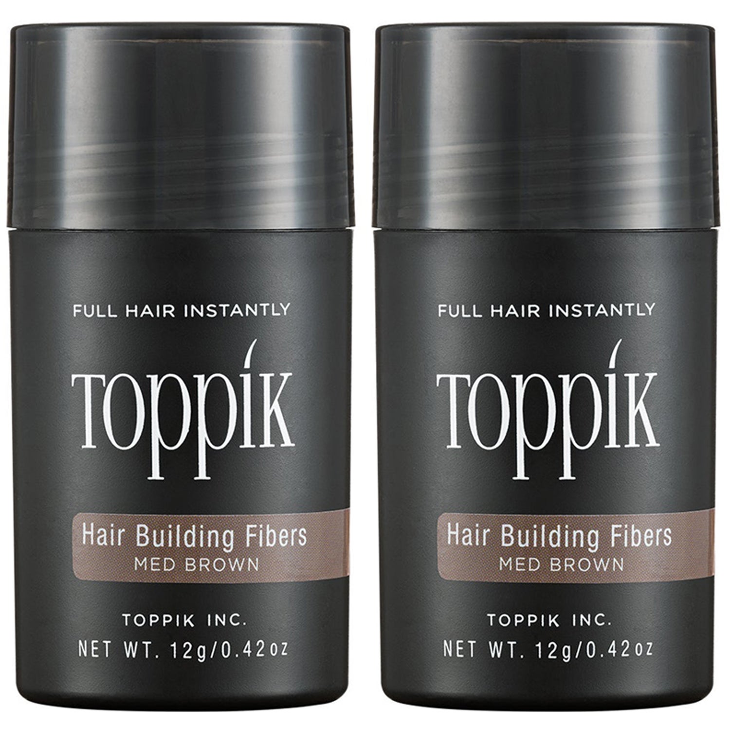 Toppik Duo Hair Building Fibers Medium Brown