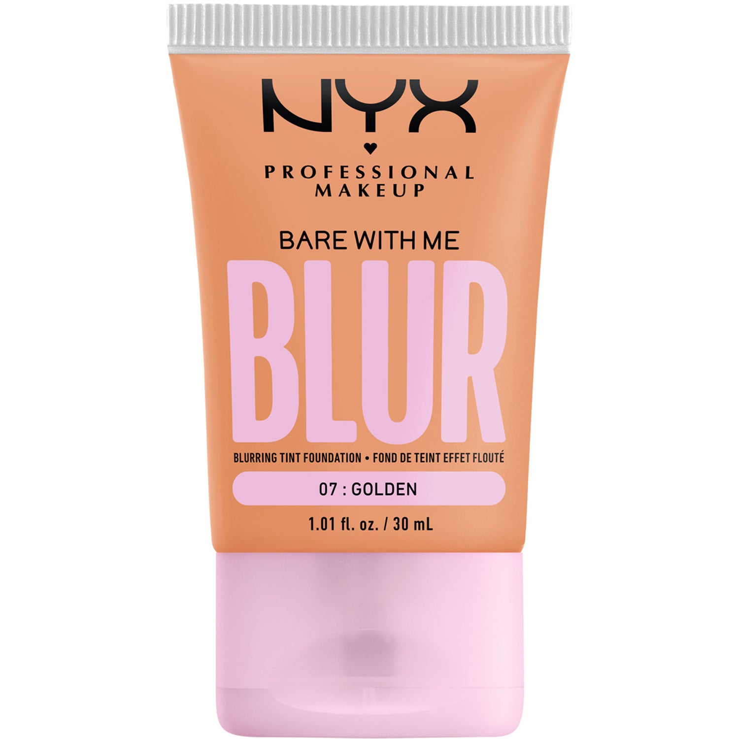 NYX Professional Makeup Bare With Me Blur Tint Foundation 07 Golden - 30 ml