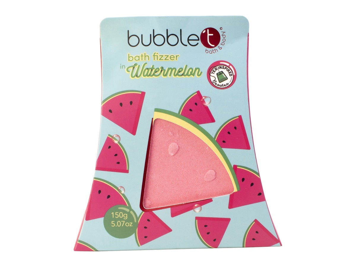BubbleT Fruitea Bath Fizzer Watermelon