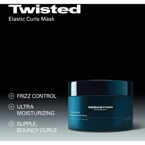 Twisted Elastic Curls Mask