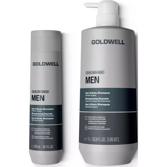 Dualsenses Mens Hair & Body Shampoo