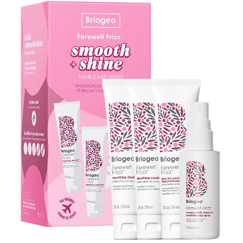 Farewell Frizz™ Smooth + Shine Hair Care Minis, Briogeo Hårvårdstillbehör