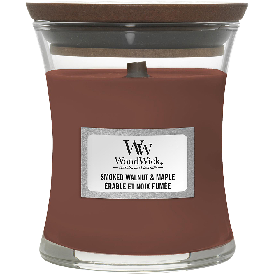 Smoked Walnut & Maple, 85 g WoodWick Doftljus