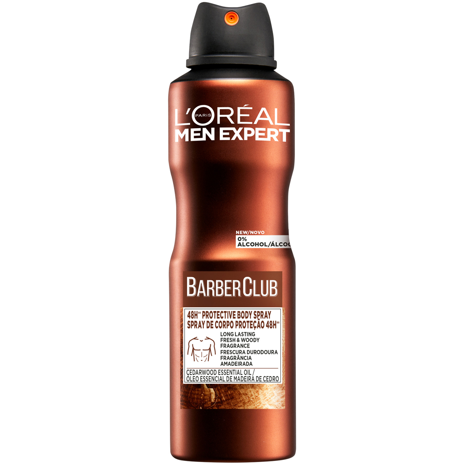 Men Expert Barber Club 48H Protective Bodyspray, 150 ml L'Oréal Paris Herrdeodorant