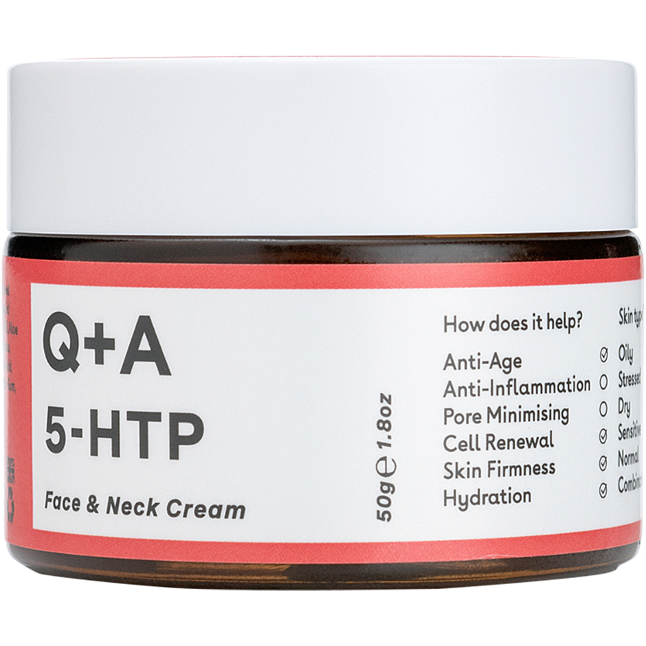 5-HTP Face & Neck Cream 50 g Q+A Dagkräm