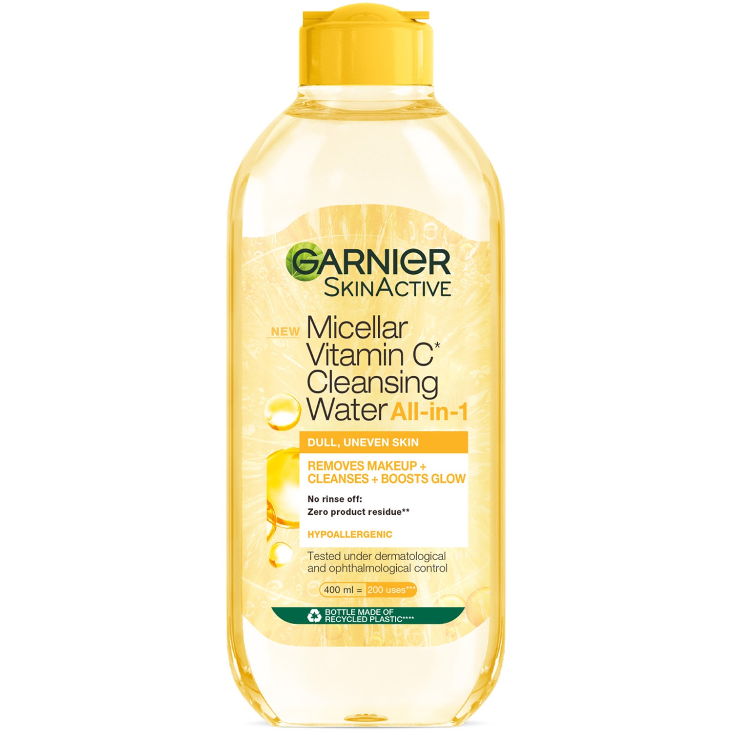 Garnier Skin Active Micellar Cleansing Water Vitamin C Dull and Uneven Skin - 400 ml