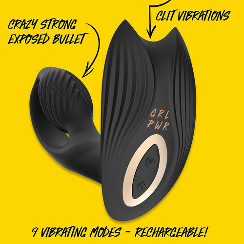 Grl Pwr NEFERTITI - G-Spot & Clitoris Vibrator With Heating Function