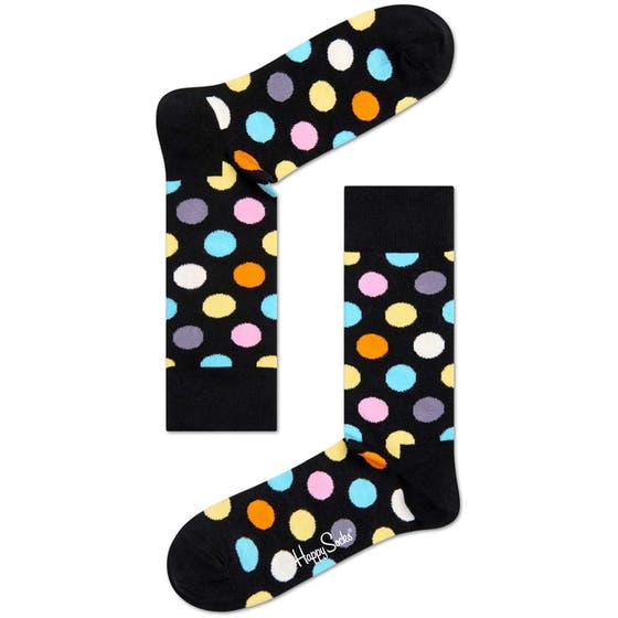 Big Dot Sock - Black