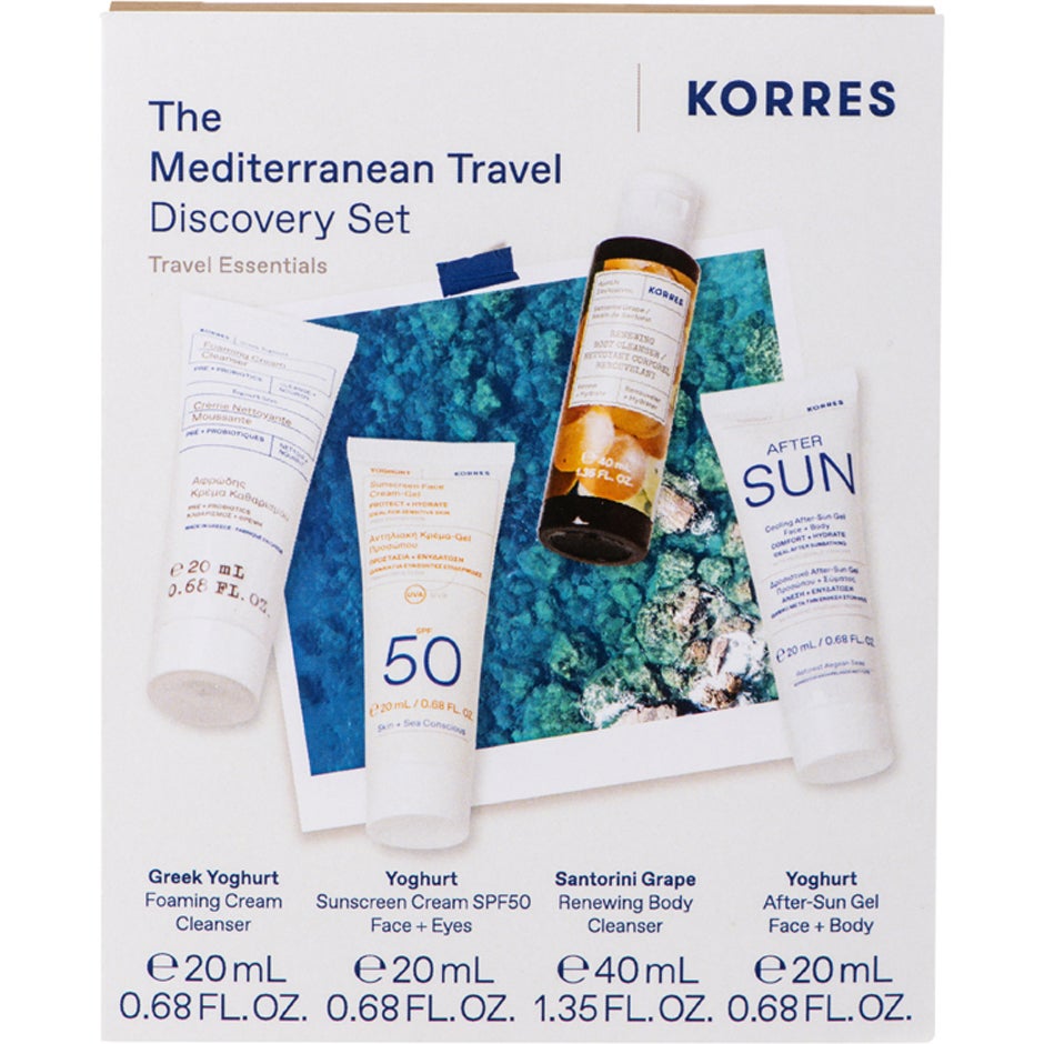KORRES The Mediterranean Travel Discovery Set 20 + 20 + 40 + 20 ml - 100 ml