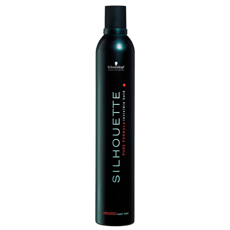 Silhouette Super Hold Mousse, 500 ml Schwarzkopf Professional Stylingprodukter