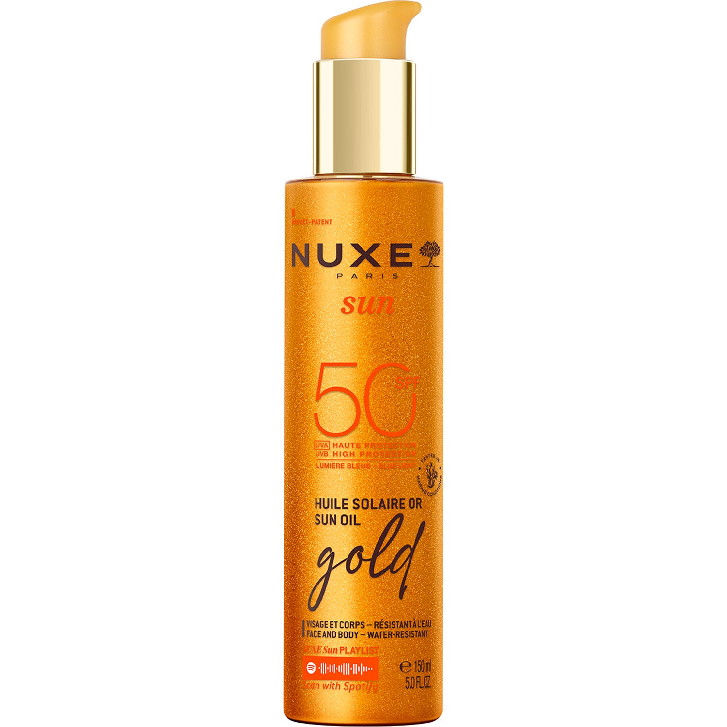 Nuxe Sun Tanning Oil Gold SPF50 150 ml