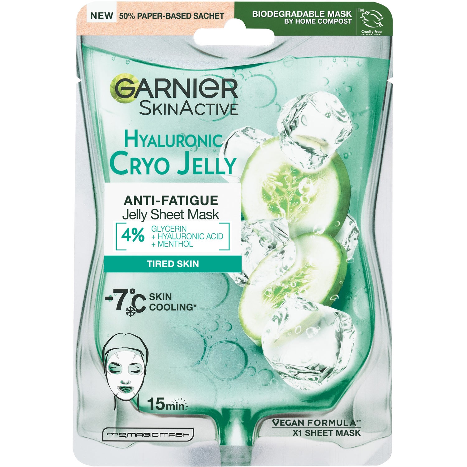 Garnier Cryo Jelly Sheet Mask Face