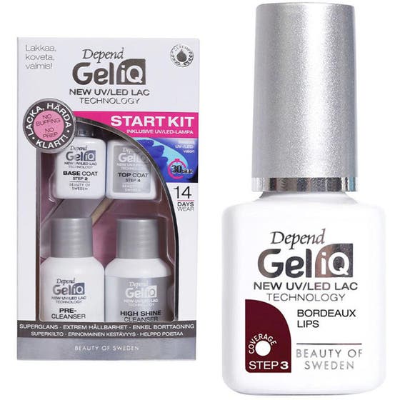 Gel iQ Start Kit & Bordeaux Lips