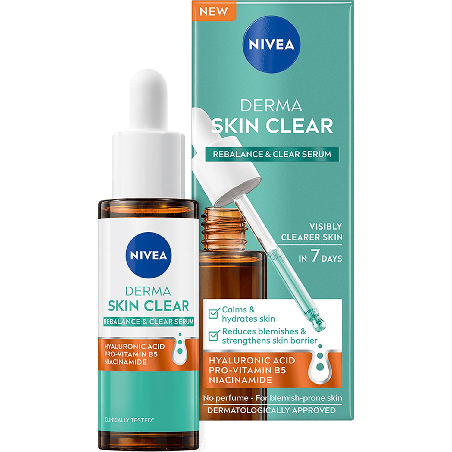 NIVEA Serum Derma Skin Clear Rebalance & Clear 30 ml
