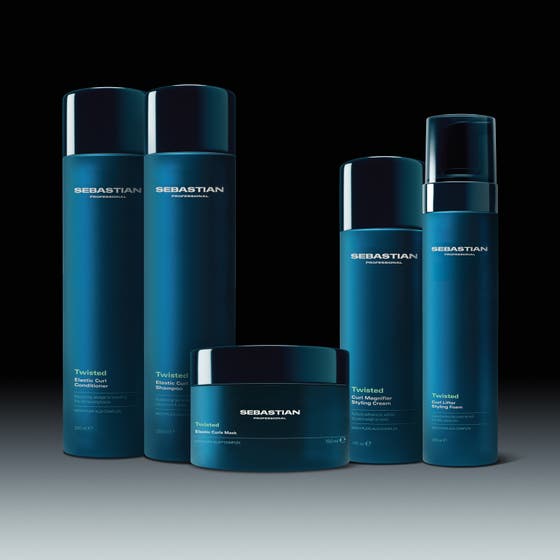 Twisted Elastic Curls Mask