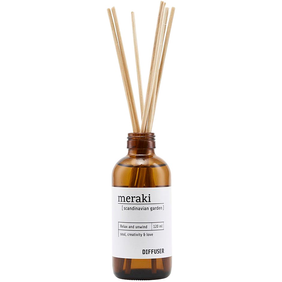Scandinavian Garden Diffuser, 120 ml Meraki Doftpinnar & Rumsdoft