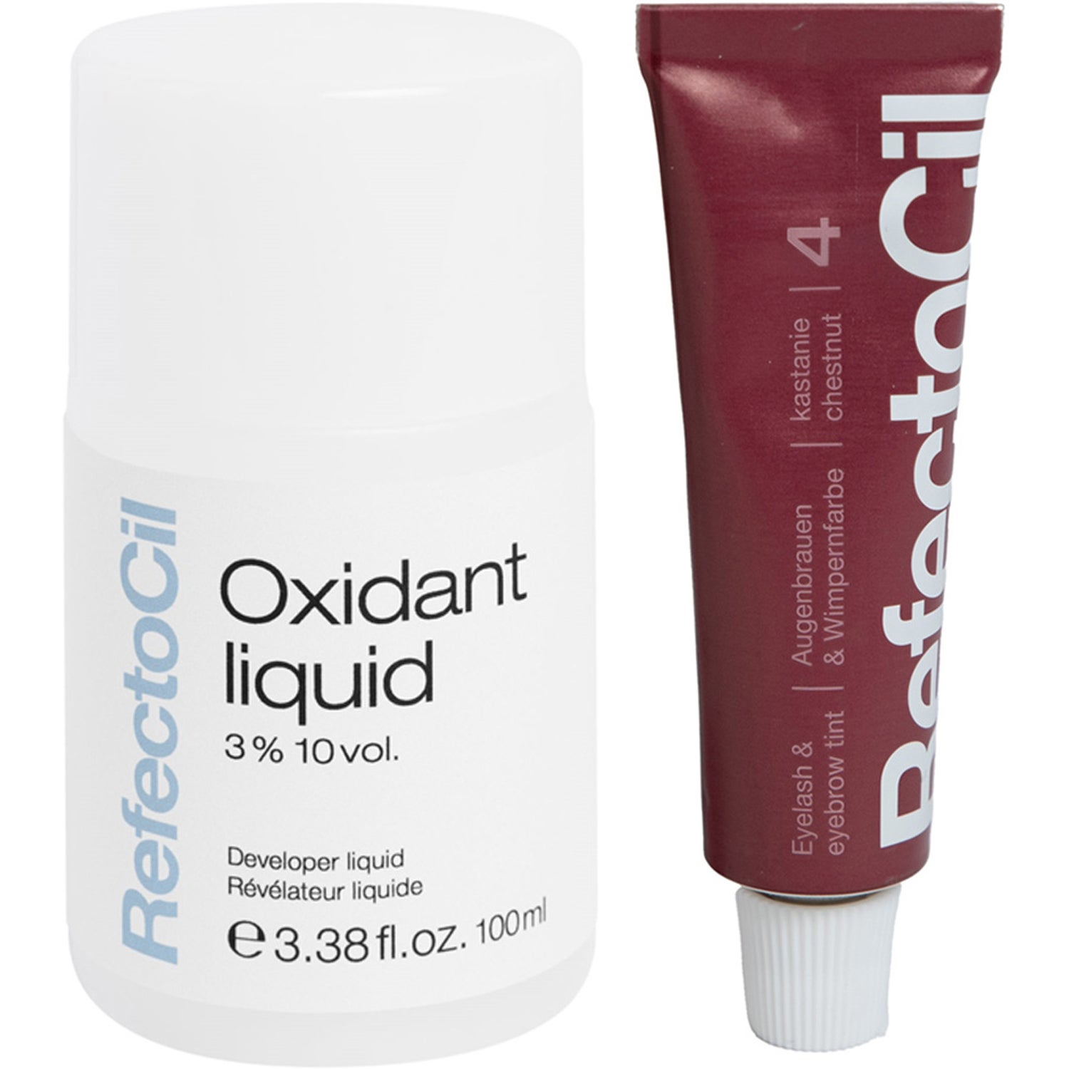 RefectoCil Eyebrow Color & Oxidant 3% Liquid Chestnut