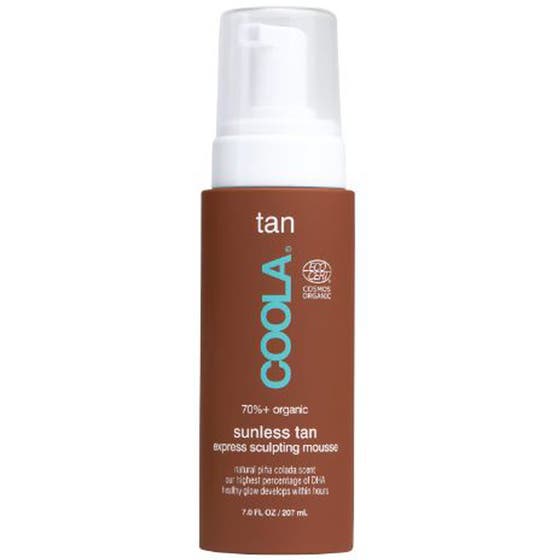 Organic Sunless Tan Express Sculpting Mousse