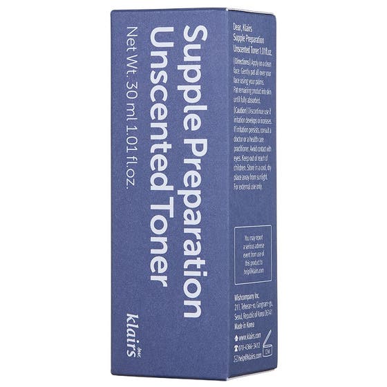 Supple Preparation Unscented Toner Miniature