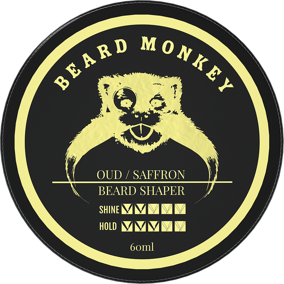 Oud & Saffron Beard Shaper, 60 ml Beard Monkey Skägg & Mustasch