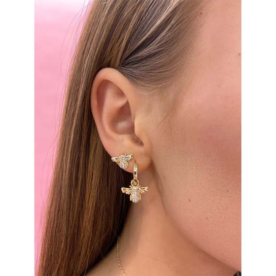 Charms Small Ear G/Clear