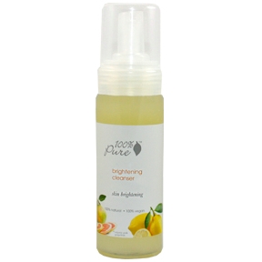 100% Pure Facial Cleanser, Skin Brightening