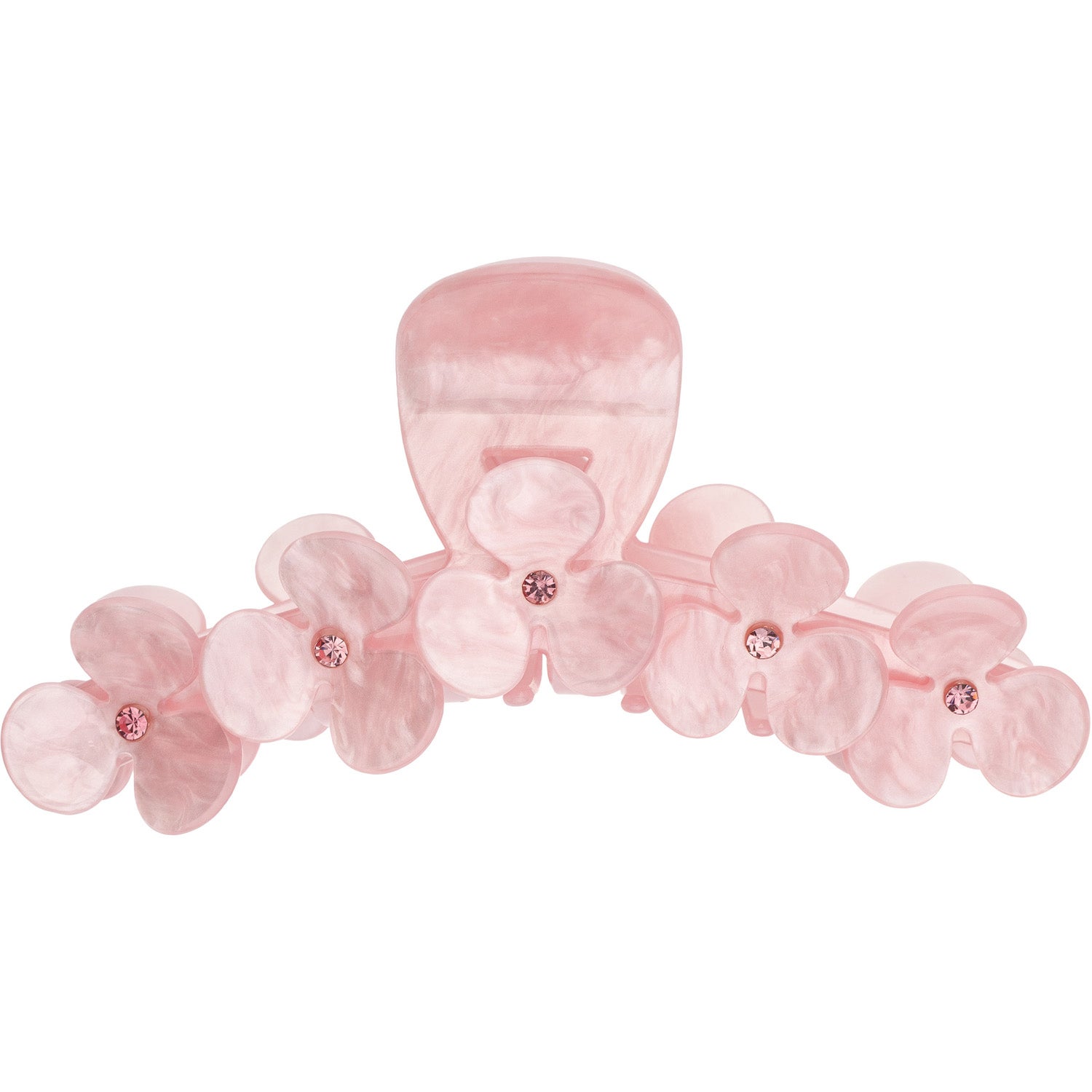 Dark Dark Flower Hair Claw X Large Pale Rose W/Pale Rose - 1 pcs parfym
