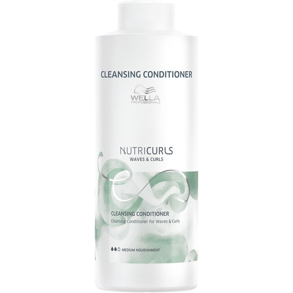 Wella Professionals NUTRICURLS Cleansing Conditioner for Waves & Curls - 1000 ml