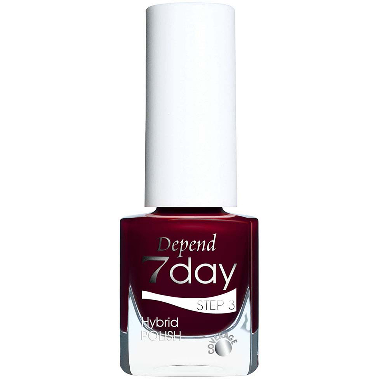 Depend 7day Hybrid Polish Dress of Bordeaux 5 ml