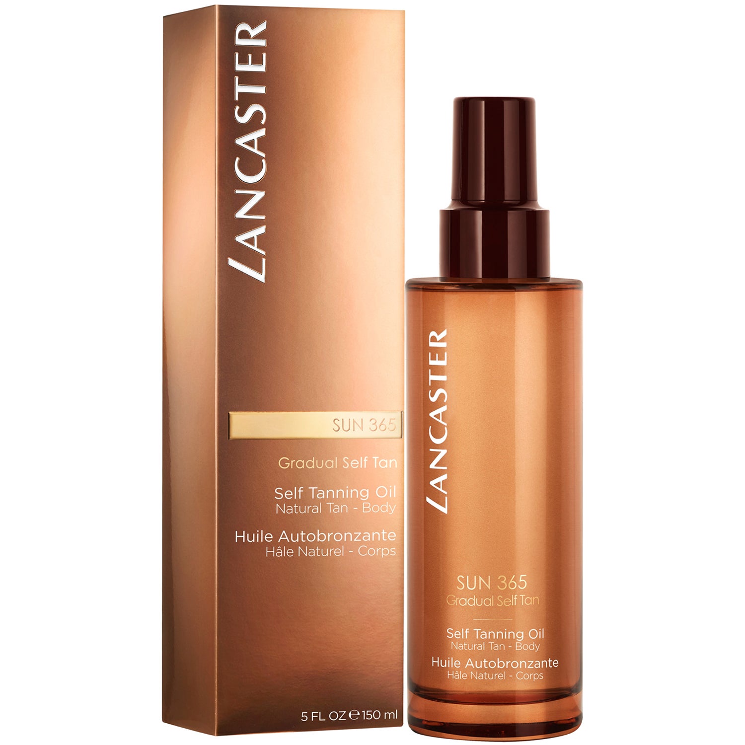 365 Sun Gradual Body Oil, 150 ml Lancaster Brun Utan Sol